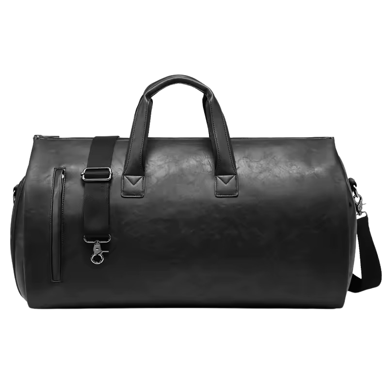 Manhattan leather travel bag