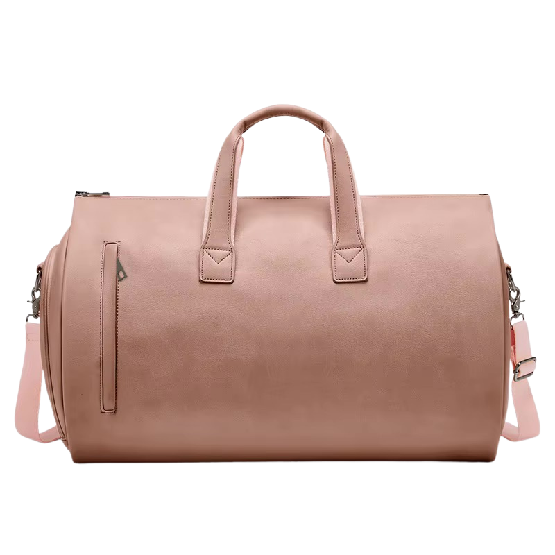 Manhattan leather travel bag