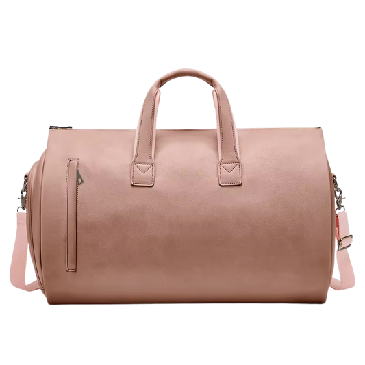Manhattan leather travel bag