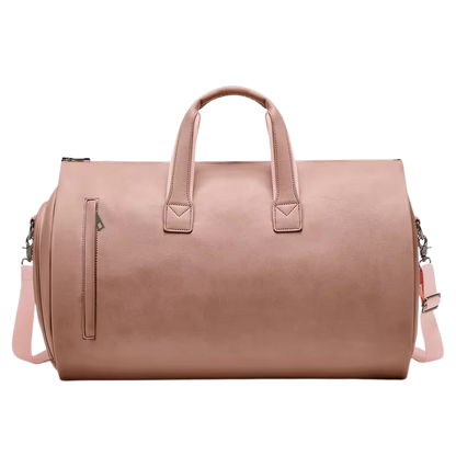 Manhattan leather travel bag